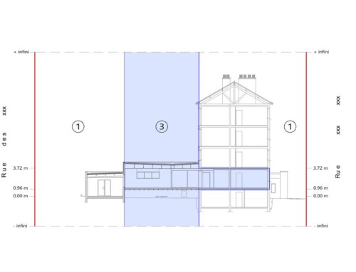 Division en volumes : Habitat 44 à BLAIN – Division en volumes d’un immeuble